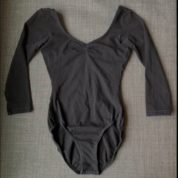 Bloch Basic Black Leotard/Bodysuit - Picture 1 of 5